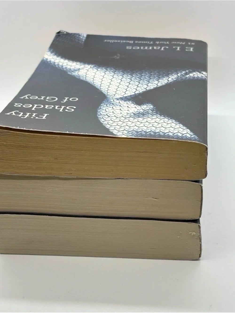 Fifty Shades Trilogy by E L James - Black Covers